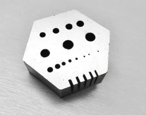 Hexagonal Riveting Anvil Jeweler Bench Block For Drilling And Metal Work, DIYers Friendly Hex Steel Block For Jewelry Making