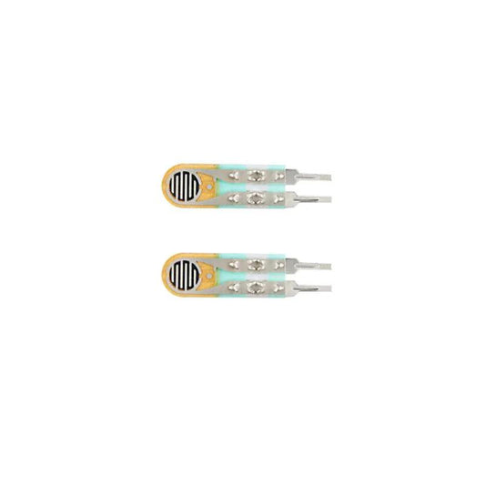 2 Pack FSR402 Thin Film Pressure Sensor Flexible 5mm Resistance Type Force Sensitive Resistor For Arduino Prototyping And DIY Projects Compatible With Microcontrollers And Electronics Education