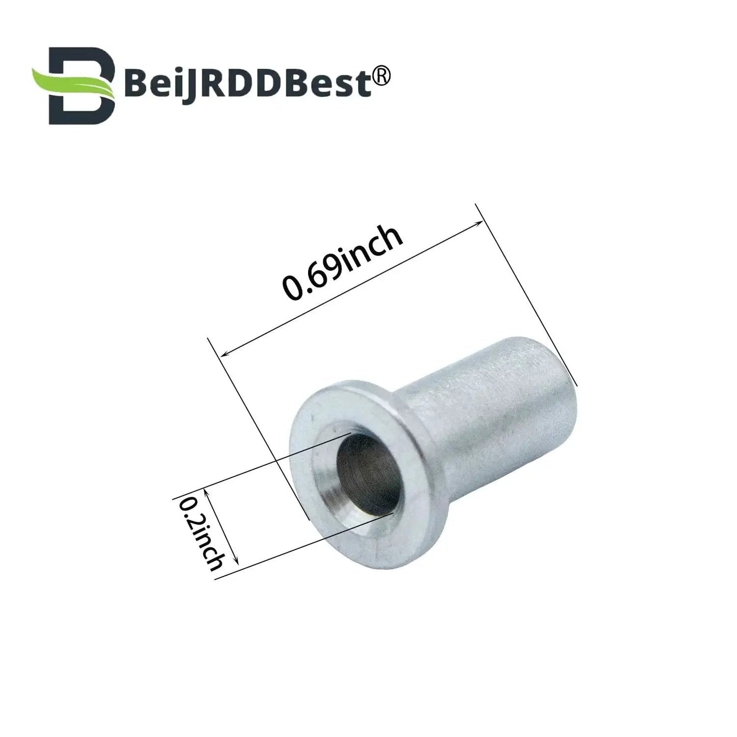 Bearing Sleeve Replacement Kit 3220 For Crathco D And E Series, featuring 0.69 x 0.21 inch stainless steel sleeve