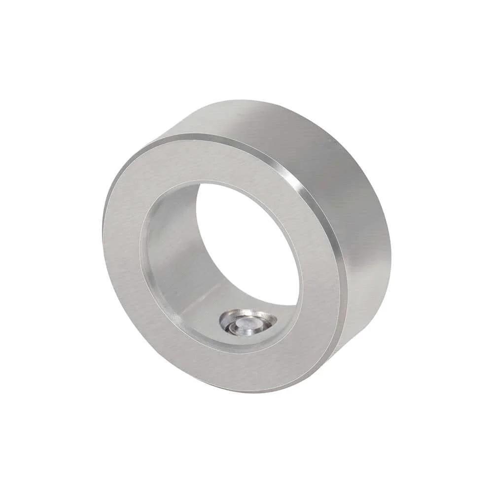 3/4" Bore Stainless Steel Axle Shaft Collar w/Set Screw, part of the 4-Piece heavy duty stainless pulley wheel for lifting and rigging systems