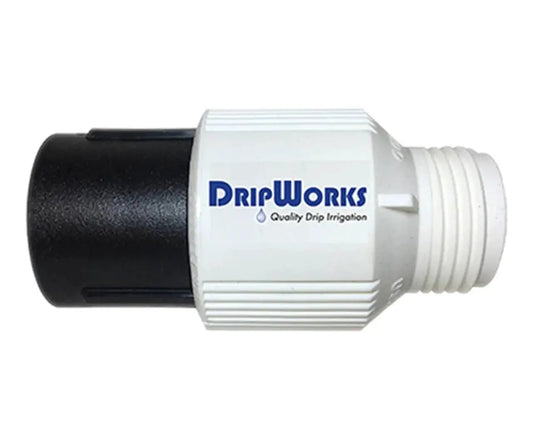 3/4 Inch Hose Thread Pressure Regulator For Irrigation Systems, 10 PSI Output, Keeps Sprinkler Coverage Even, Durable Dripworks Regulator