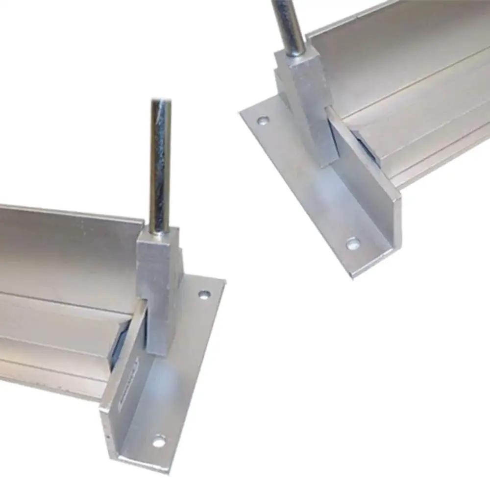 36 Inch Sheet Metal Brake Bender for Aluminum and Steel Trim with bench top mounting showing precision metal bending tool in use