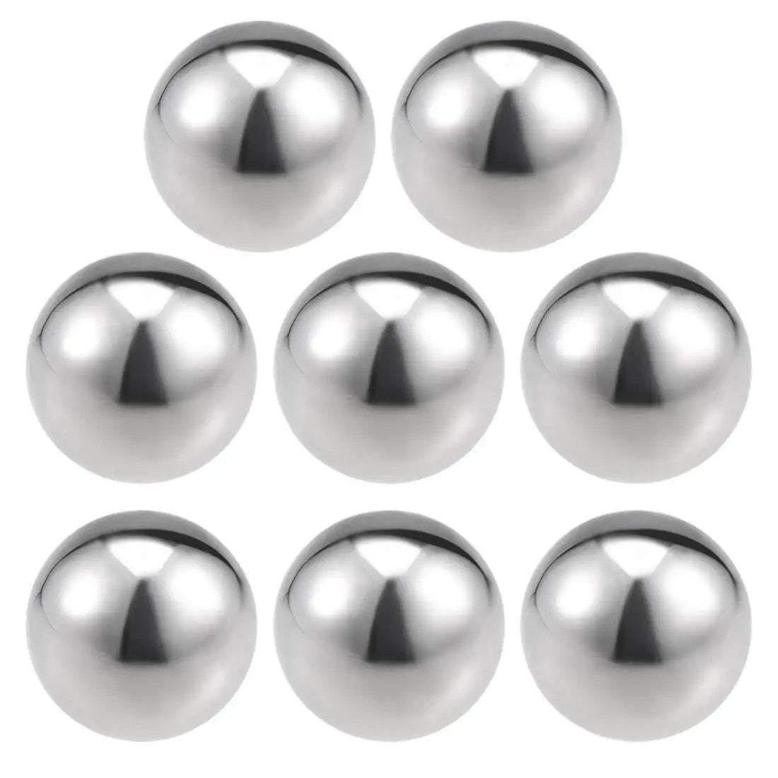 38mm Stainless Steel Hollow Garden Balls 8 Pack 304 Stainless Steel Mirror Finish Spheres For Outdoor Yard Decor Rustproof
