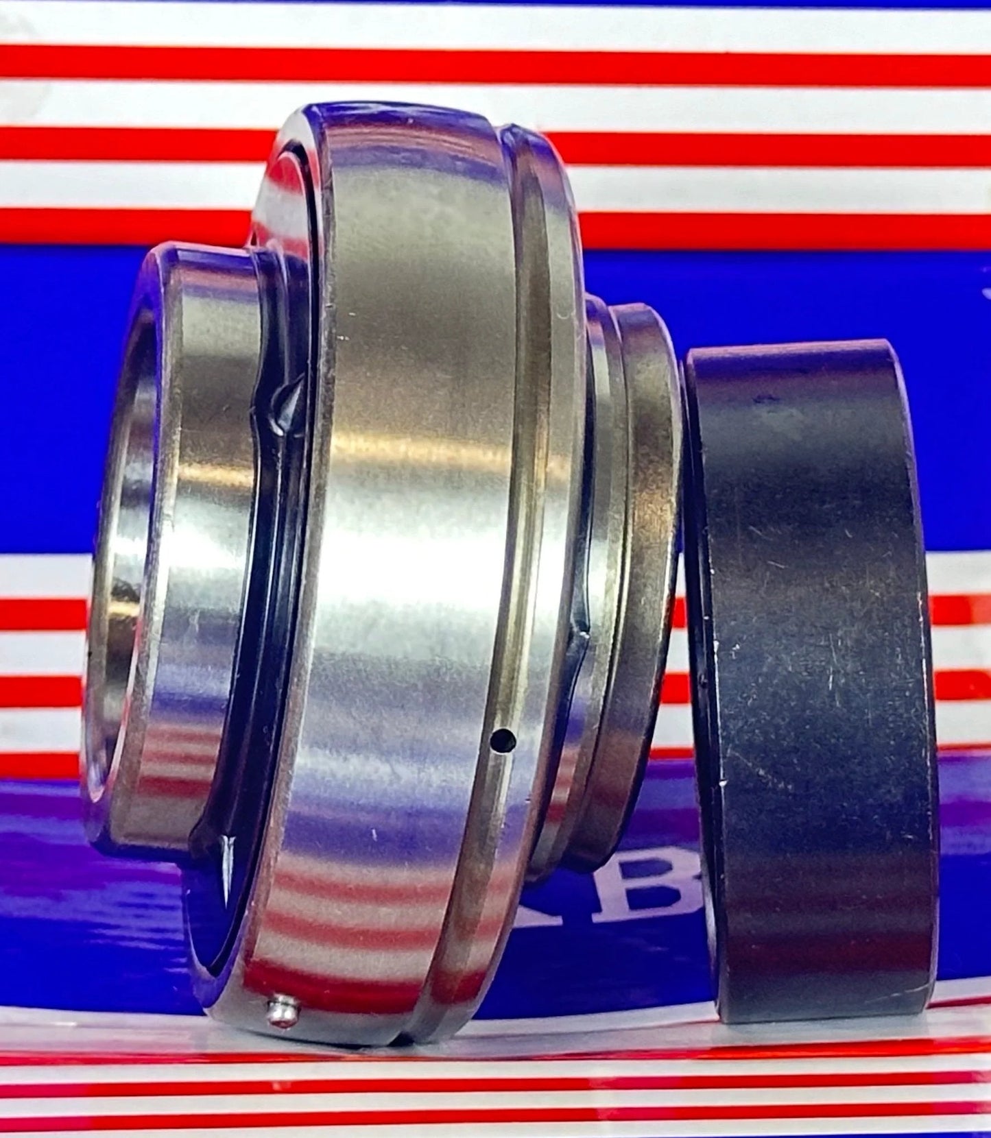 HC208 40mm Bearing Insert - eccentric collar 40mm Mounted
