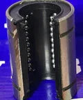 16mm Open Ball Bushing Linear Motion Bearing inside view showing three ball circuits and open design.