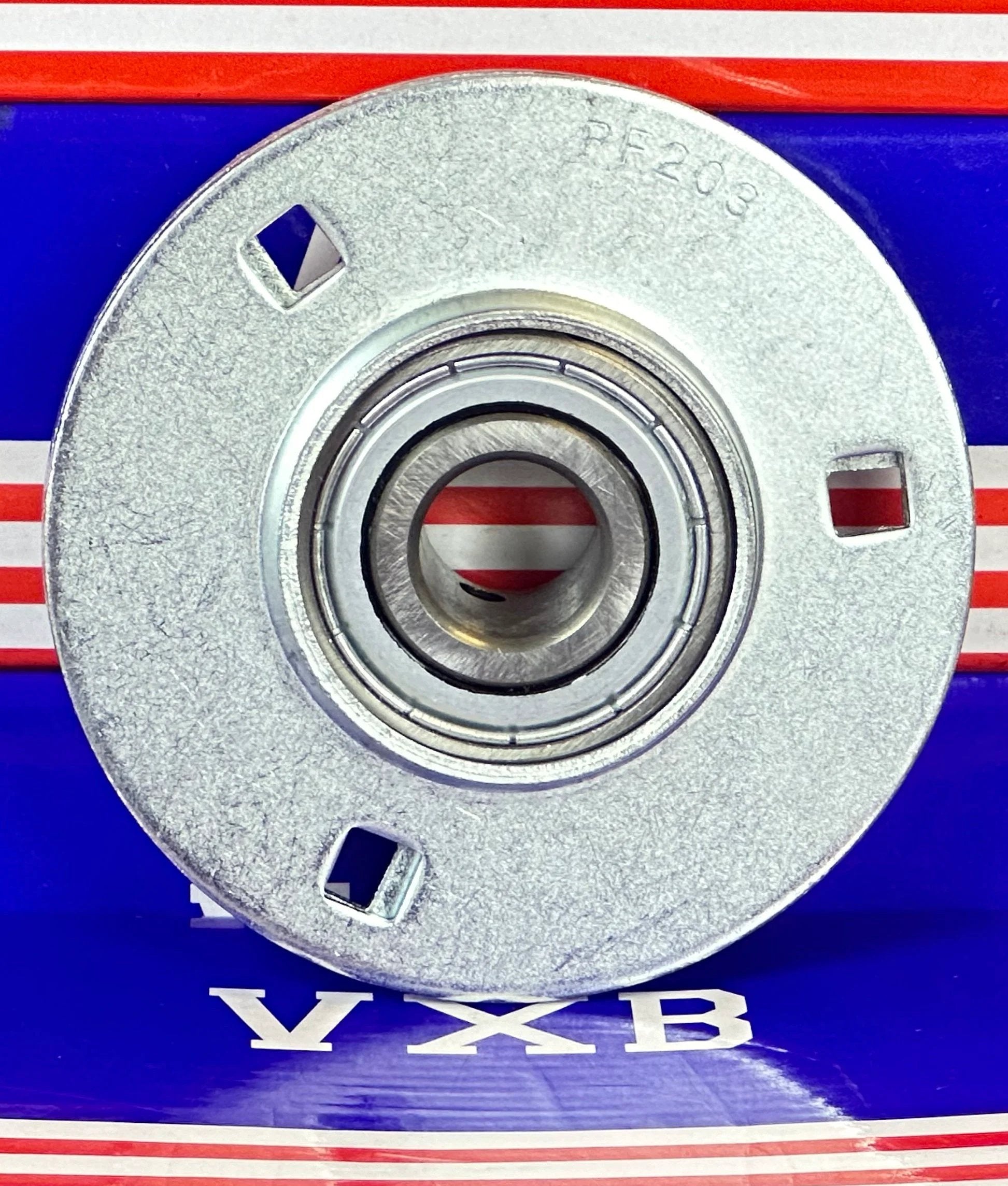 SBPF202-10 5/8 Pressed Steel Bearing 3-Bolt Flanged Mounted Bearing