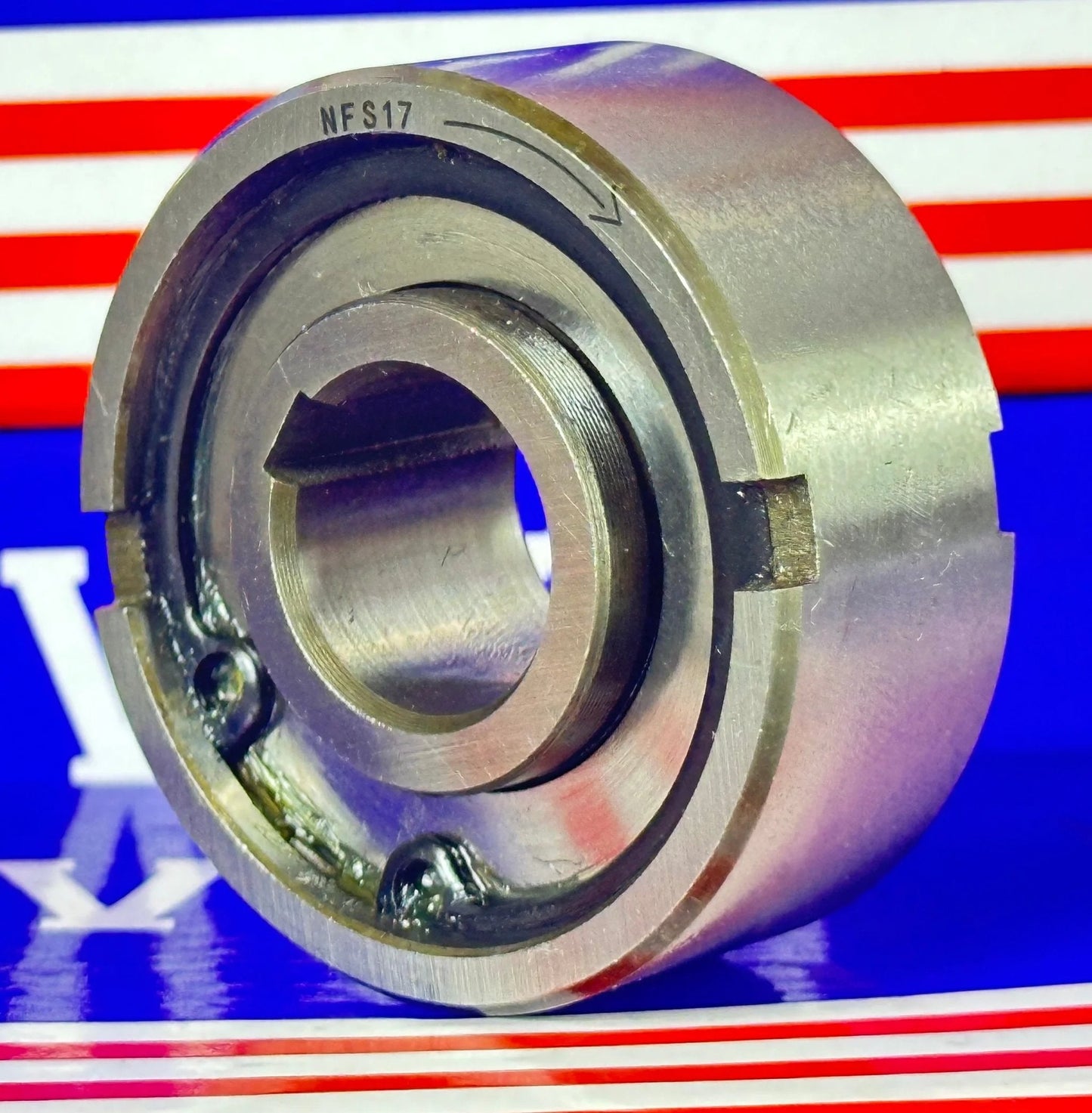 NFS17 One-Way 17x47x19 Bearing Support Required Backstop Clutch