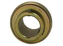 Front view of UC205-16MZ2RF Single Zinc-Plated Normal Width Set-Screw RF Seal Single-Row Ball Bearing for Pillow Blocks and Housings.