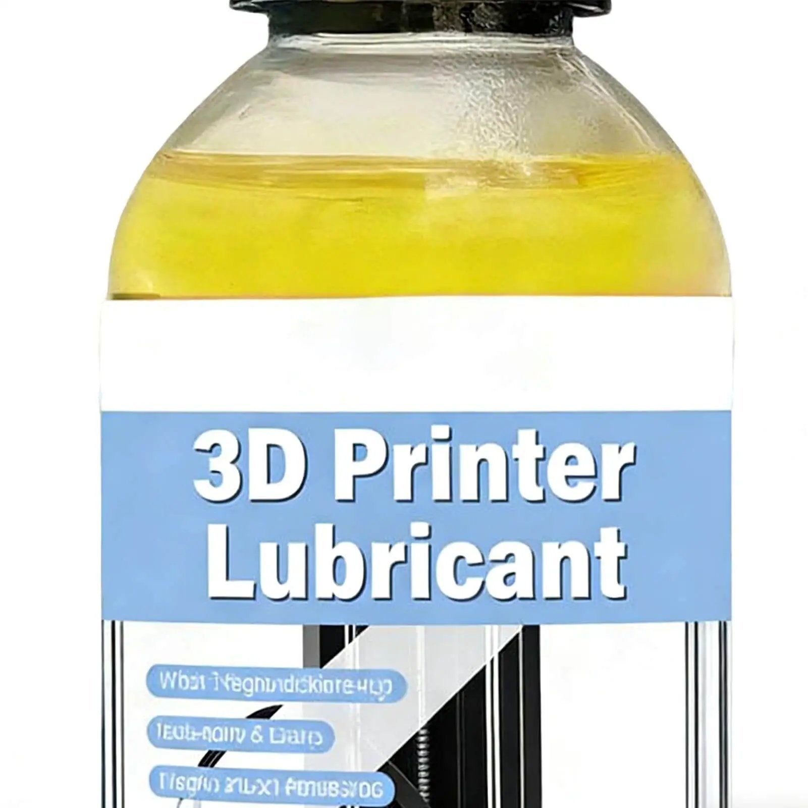 3D Printer Lubricant 100g Dust Resistant Oil For Smooth Precision And Low Friction Movement Across Axes And Gears bottle front view
