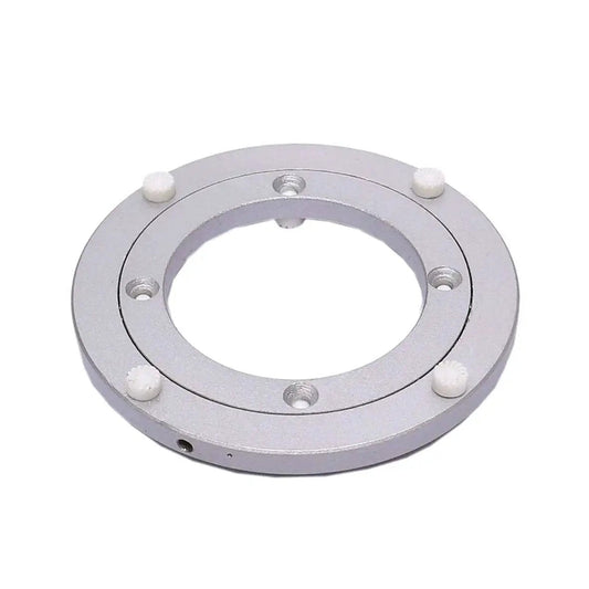 4.5 Inch Lazy Susan Bearing Turntable Bearing with heavy duty aluminum alloy for quiet smooth rotation, ideal for home organization
