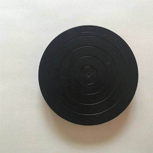 4" Dia. Black Plastic hollow Lazy Susan Turntable Bearing