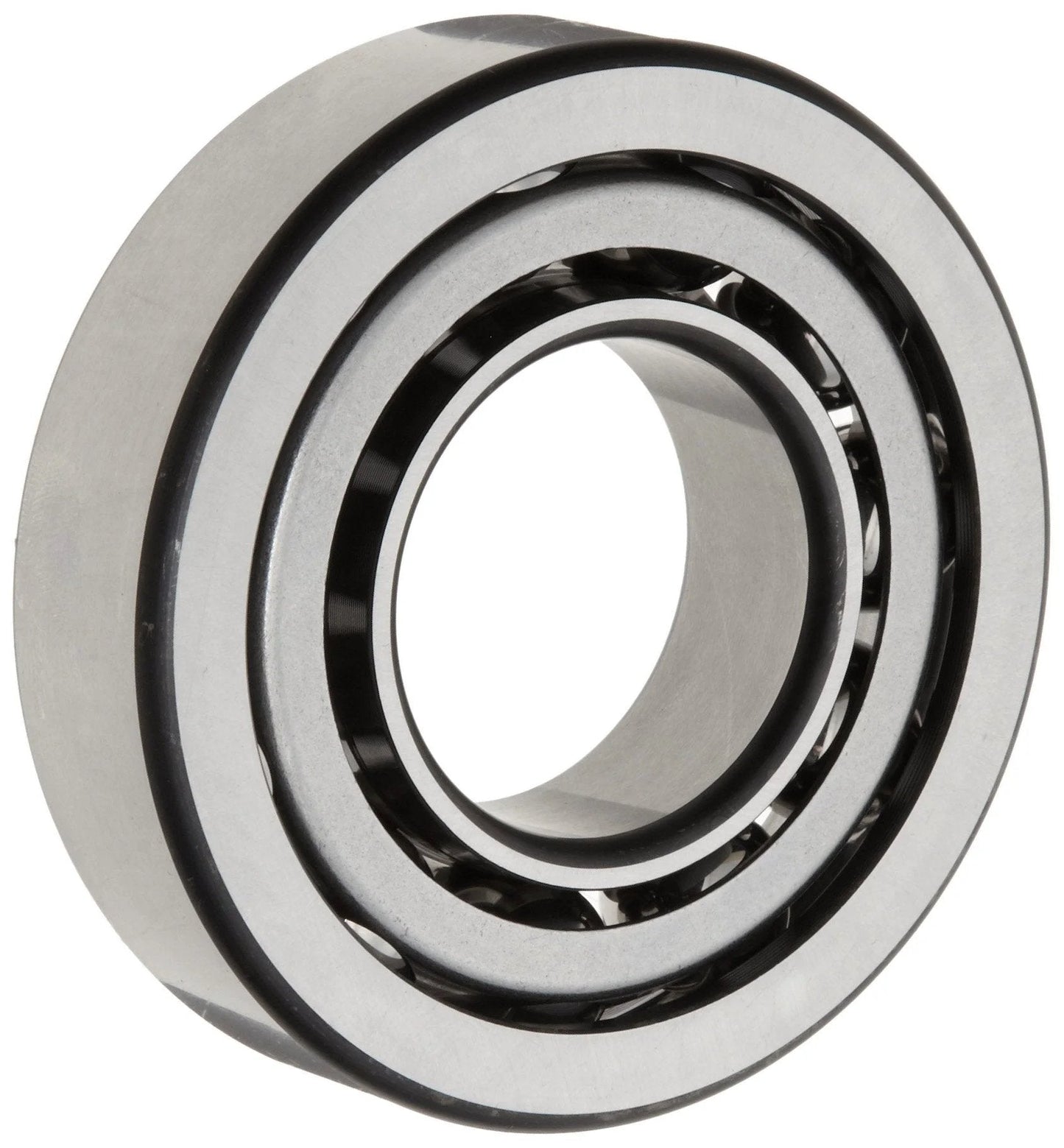 40 Degree Angular Contact Ball Bearing With A 20mm Bore And 52x15mm Outer Size Nylon Cage And 17000 RPM Capability A Single-Row Open Unit That Safely Handles Both Radial And Axial Loads For Smooth And Precise Motion And Long Service Life