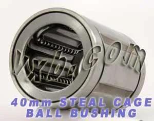 40mm Ball Bushing SDM40GA Steel Retainer Linear Motion Bearing