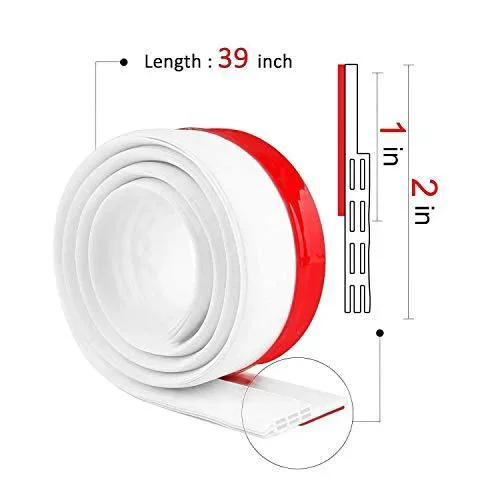 2 Inch By 39 Inch Self Adhesive Door Draft Stopper For Exterior And Interior Doors Weather Stripping Seal Door Sweep Noise Reduction