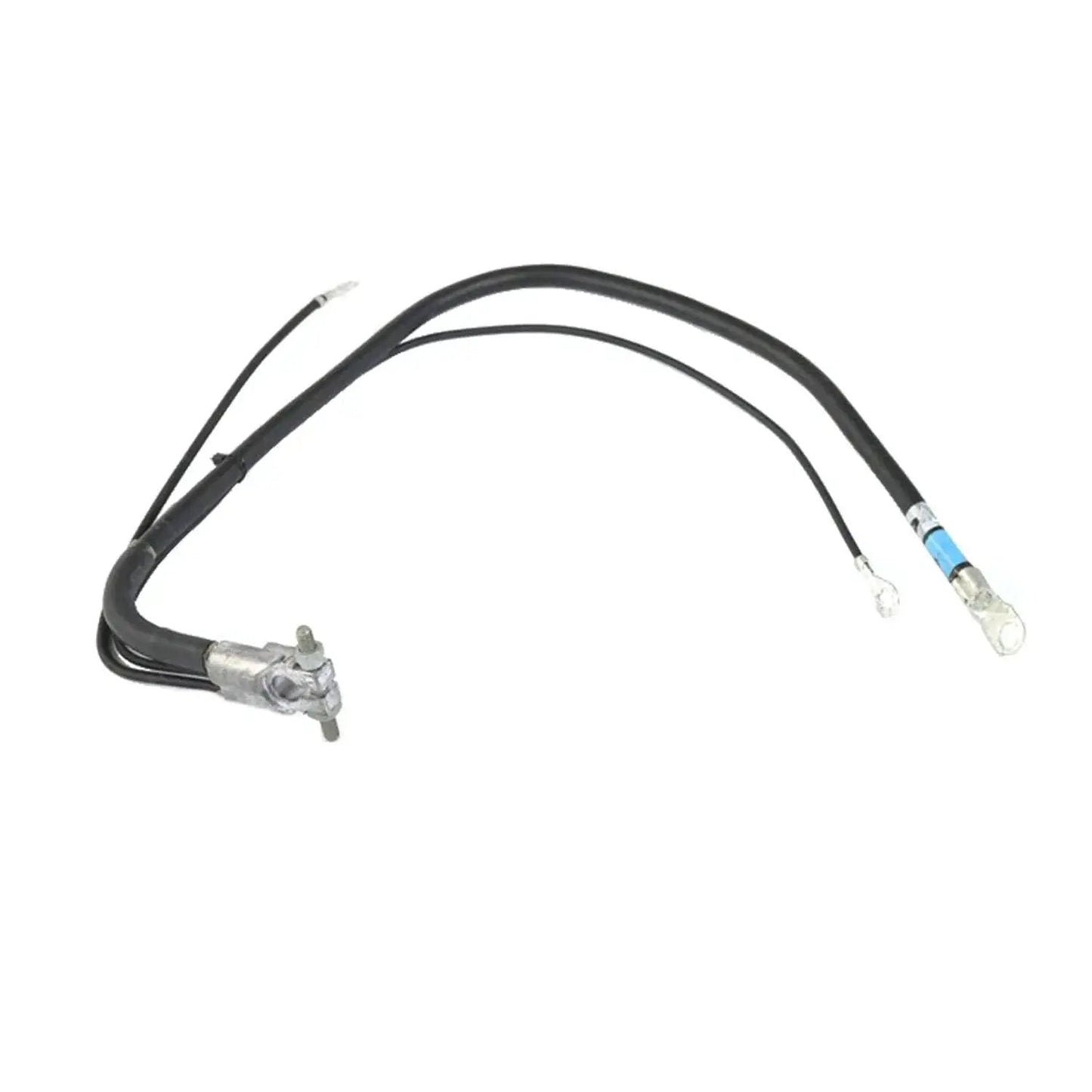 OEM Battery Ground Cable 56000978AB for FCA Vehicles, black cable with connectors, uninstalled