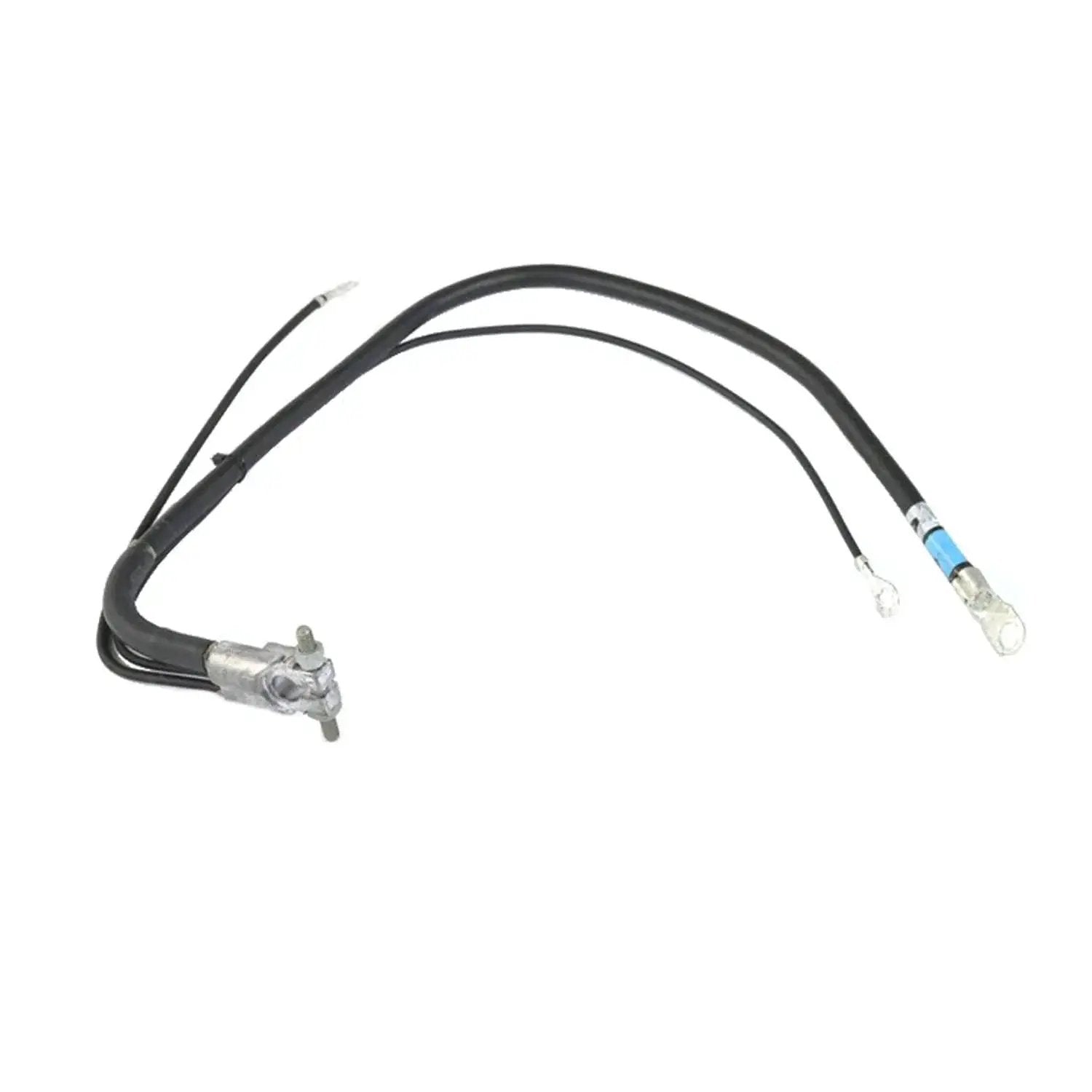 OEM Battery Ground Cable 56000978AB for FCA Vehicles, black cable with connectors, uninstalled