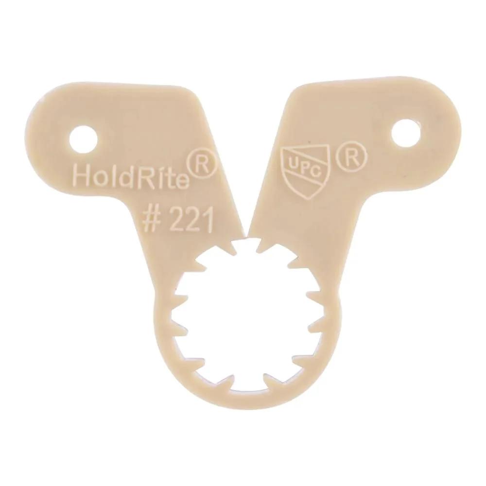 1/2 Inch Suspension Clamp For Pipe Support, 10 Pack, Wall Mount Hanger For PEX Copper CPVC Tubing, CTS Plumbing Overhead Install