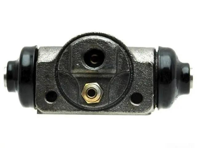 Rear Wheel Cylinder Replacement For Dodge Omni 1984 1985 1986 Direct Fit Hydraulic Brake Component, metal construction, front view.