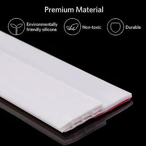 2 Inch By 39 Inch Self Adhesive Door Draft Stopper For Exterior And Interior Doors Weather Stripping Seal Door Sweep Noise Reduction