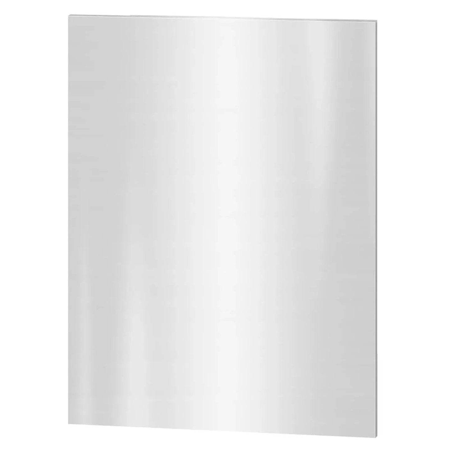 Top Notch 304 Stainless Steel Sheets 12 X 8 X 0.024 Inch 0.6mm Thick Shim Plates For Kitchen DIY Craft Making Nonmagnetic Metal Sheets