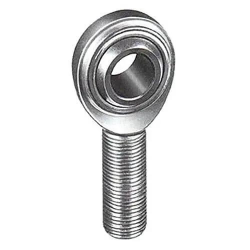 VCAM Economy Series Rod End Spherical Bearing 3/4 In Bore With 3/4-16 Right Hand Male Thread PTFE Lined Steel Zinc Oxide