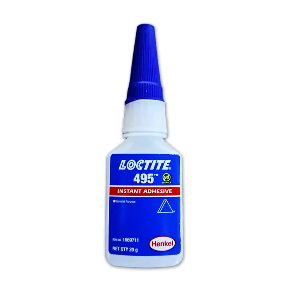 Clear Fast Dry Instant Glue For Everyday Repairs Loctite 495 Ethyl-Based General Purpose Adhesive Transparent Bond For Plastic Metal Wood 20 Gram Tube