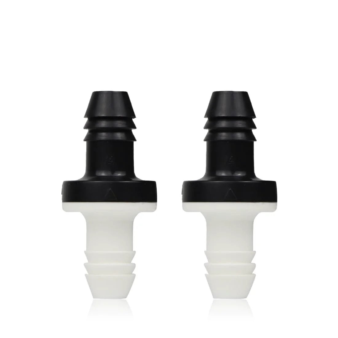 Inline 10mm Vacuum Barbed Check Valve One Way Non Return Breather For Fuel Gas Water Liquid Air ABS Shell With Silicone Diaphragm