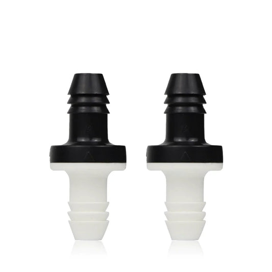 Inline 10mm Vacuum Barbed Check Valve One Way Non Return Breather For Fuel Gas Water Liquid Air ABS Shell With Silicone Diaphragm