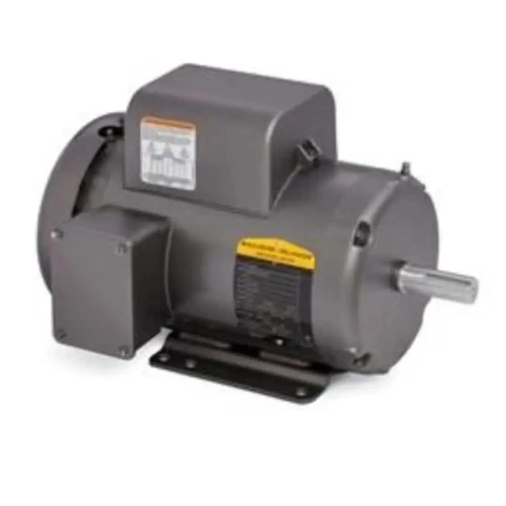 Single-unit general purpose single-phase AC motor, 2 HP, 145TC frame, TEFC totally enclosed fan cooled, 3450 RPM, 115/230V dual voltage