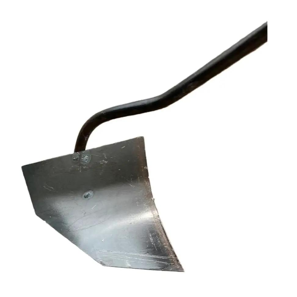 Soil Turning Hoe Triangle Garden Tool Head Only For Weeding Planting Digging Manuring Ridging Leveling And Landscaping Hardened All Steel Plow Hoe With Bronze Finish Heavy Duty Garden Cultivator For Year Round Yard Work