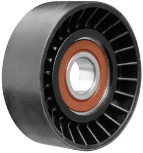 Idler Pulley 89144 Polymer Tension Pulley For Auto Parts Black Made In The USA Durable Replacement For Serpentine Belt Drives Easy Install