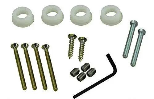 Half Inch Bushing Screw Pack For Andersen Newbury Series Hinged And Outswing Patio Doors Brass Trim Set Package 2579756 components