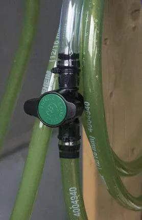 Two Pack Inline Barbed Ball Valve for Three Quarter Inch Tubing regulate and shut off water flow easy turn knob installed