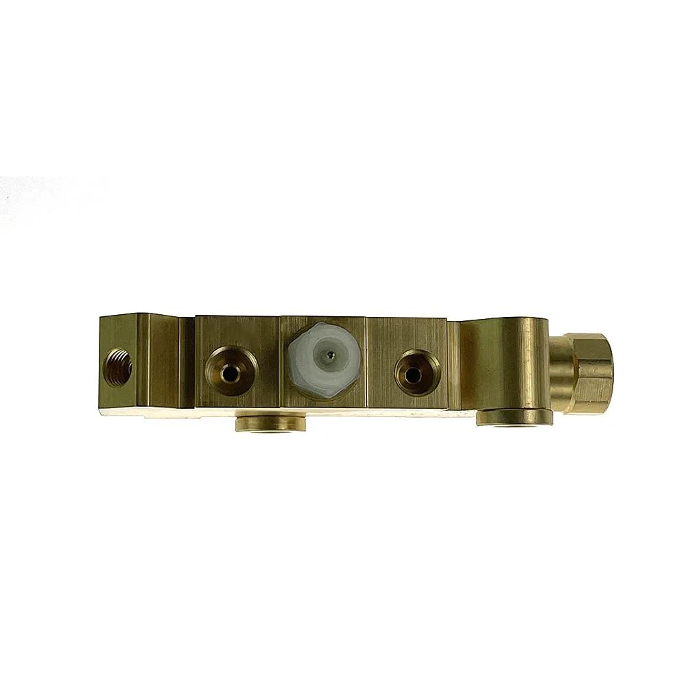 Brass PV4 Brake Proportioning Valve For Disc And Disc Brake Systems, Proportioning And Combination Valve For Classic Trucks, side view