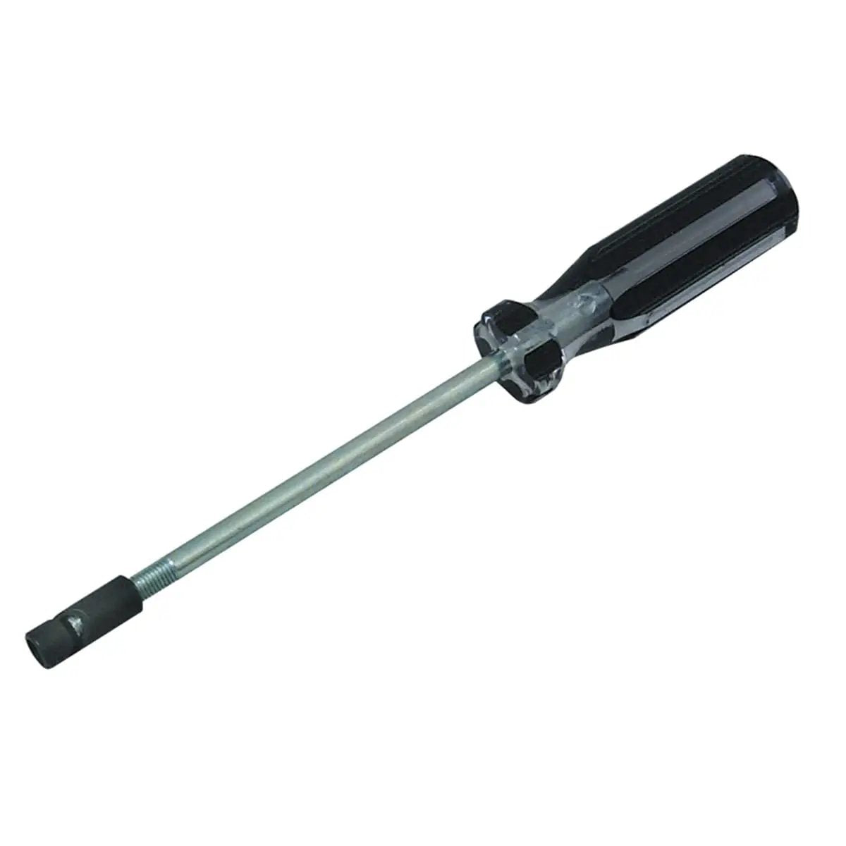 Brake Spring Tool For Drum Brakes With Lock On Handle Lets You Easily Engage Expand And Remove Return Springs Pro Grade Fast Simple Drum Brake Spring Replacement By Lisle Great For Mechanics And Auto Shops showing a long metal rod with a black handle.