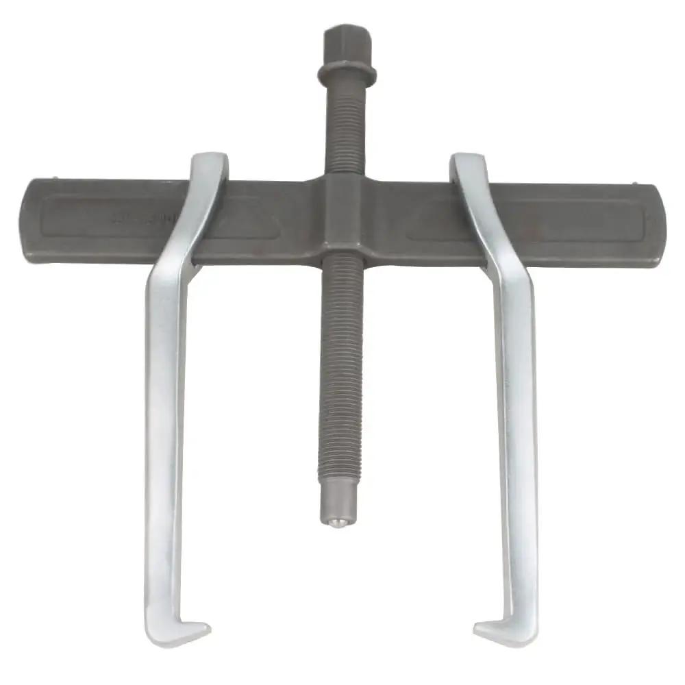 12 Inch Two Jaw Gear Puller with Reversible Claws for pulley flywheel and bearing removal, heavy duty tool made from forged chrome vanadium steel.