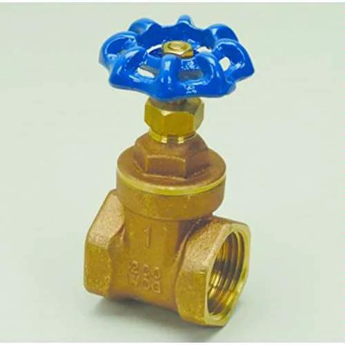 One Inch Non Rising Stem Gate Valve With Brass Construction And Rust Resistant Finish For Plumbing Systems, Works Great In Any Home Or Pro Setup, Flexible 1 Inch NPT Connection, Durable Gate Valve For Home Or Commercial Line Install, Proflo PFXT300G