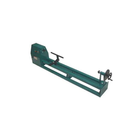 Powerful 0.5HP 40 Inch Four Speed Wood Turning Lathe For Craft Projects With 14 Inch Max Diameter Over Bed And 40 Inch Between Centers, 810 To 3400 RPM, V Belt Pulley System Prolinemax.