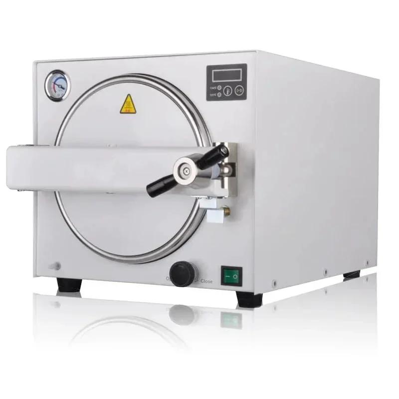 18L Autoclave Sterilizer For Tools 110V 1100W Stainless Steel Steam Sterilizer High Temperature Machine For Estheticians Dental Ophthalmic Lab Use With Three Layer Plate Design For Uniform Steam Distribution And Quick Cycles