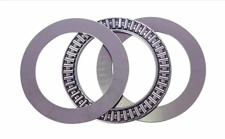 Three Pack AXK2542 2AS Thrust Needle Roller Bearings With Washers, 25mm Bore, 42mm OD, 4mm Width, beefy heavy duty load capacity