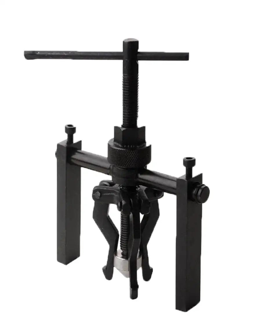 Inner Hole Bearing Puller With Three Claw Design for precise bearing removal and disassembly automotive repair tool in black steel