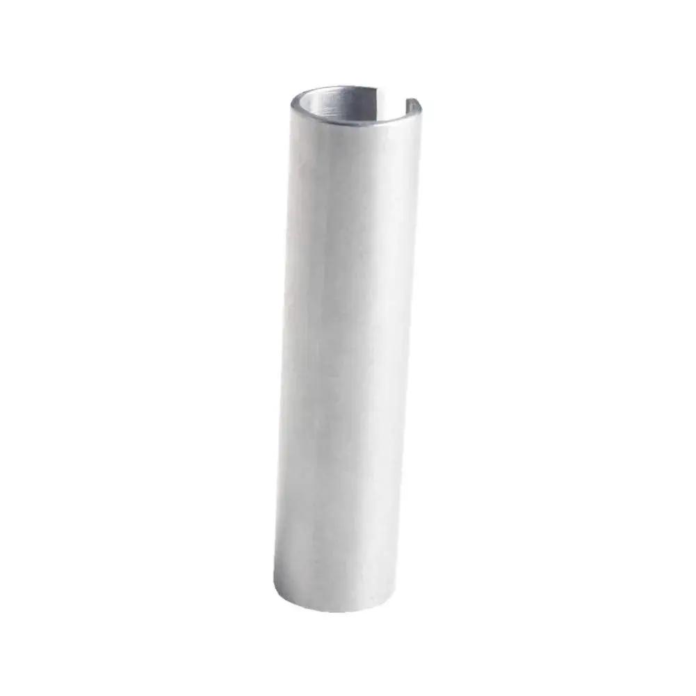 Shaft Sleeve Adapter For Five Eighth Inch To Three Quarters Inch Shaft, CNC Machined Steel Bore Reducer Includes Three Sixteenth Inch Keystock