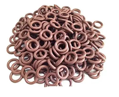 Red Silicone O Ring Set Of 30 Pieces With Outer Diameter 18.6mm Inner Diameter 15mm And Width 1.8mm For Automotive And Mechanical Use Flexible Durable Seals For Gaskets And Sealing Projects