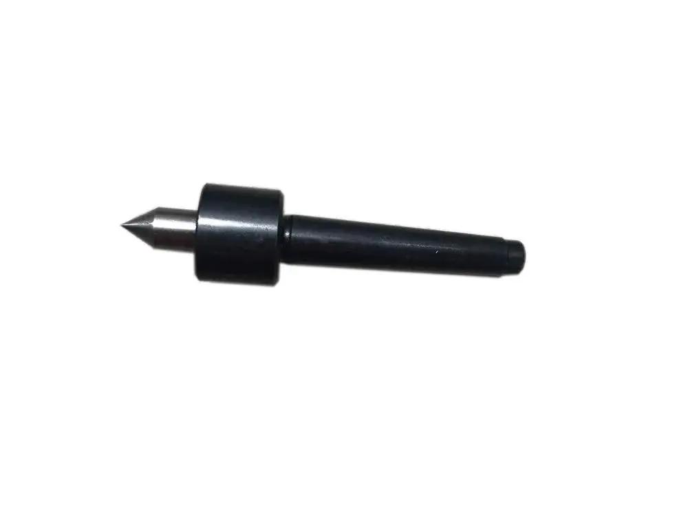 MT1 Small Body Mini Live Revolving Center With Triple Bearing for Lathe, Short Length, 95 mm OAL, Hardened Tool Steel Housing