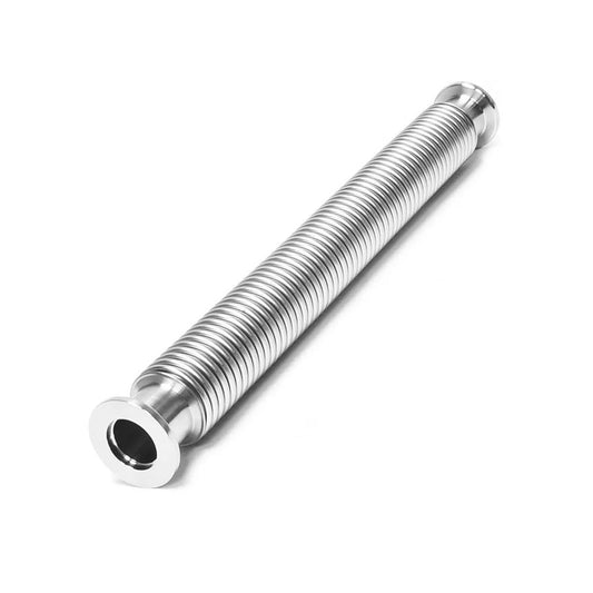 Flexible KF 16 Vacuum Bellows Hose In 304 Stainless Steel For Vacuum Systems, Bendable And Vibration Dampening, Helium Leakage Test Passed