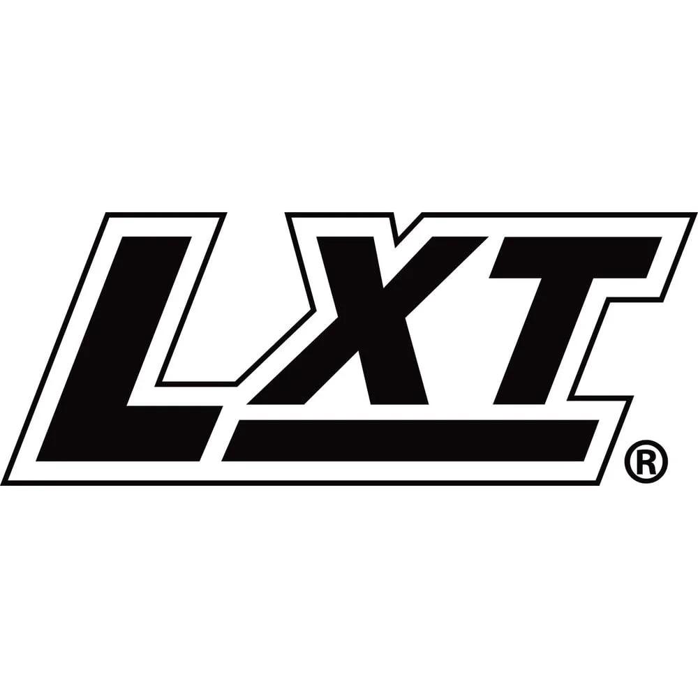 Logo of the LXT battery system associated with Cordless 18V High Pressure Inflator With Auto Stop Tool Only 160 PSI Fast Inflation For Cars Trucks Bikes And Sports Balls LXT Battery Not Included DMP181ZX