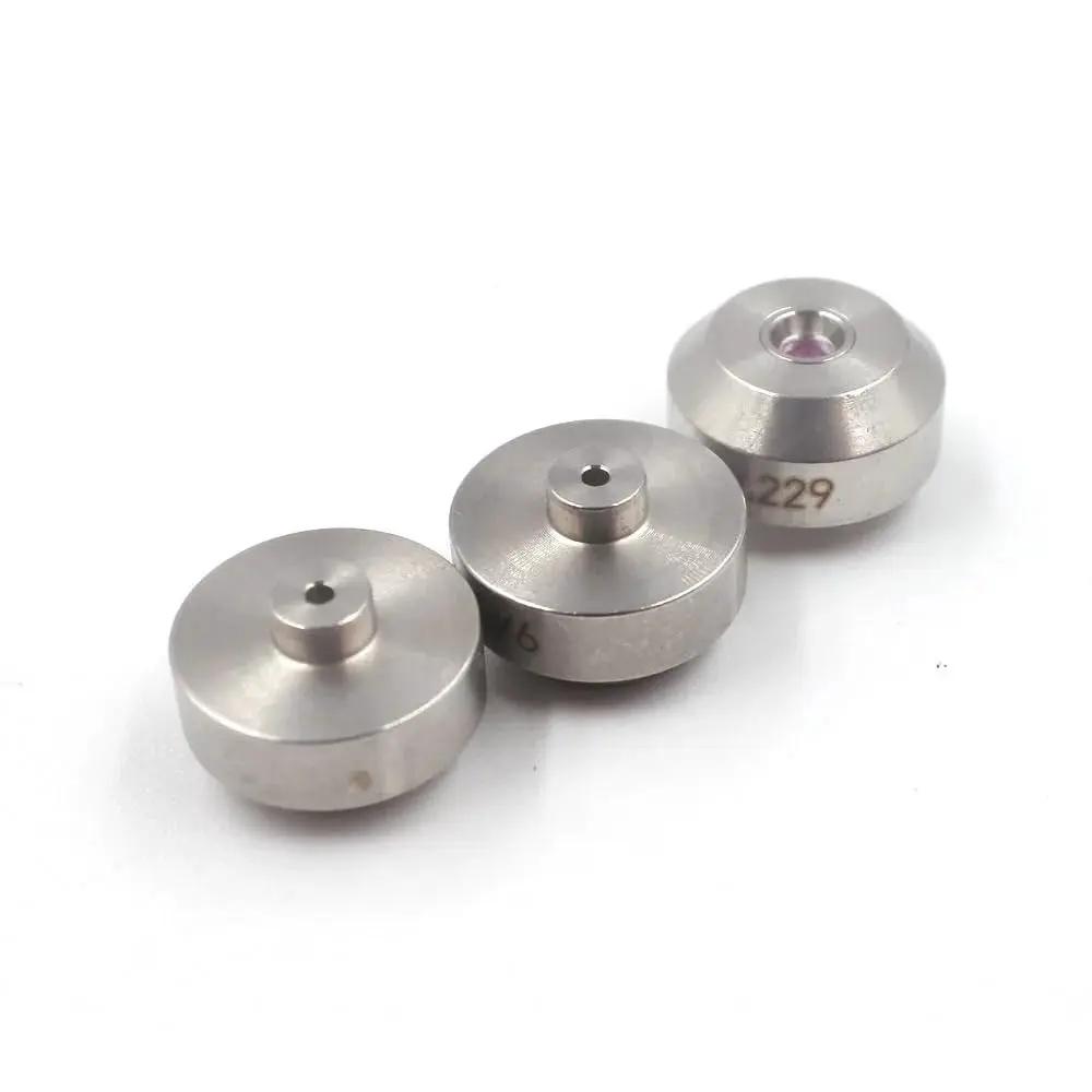 Pro Grade 004519-13 Waterjet Orifice For Flow Waterjet Cutting Machines, Long Lasting Life, High Precision Flow Tip shown in metal
