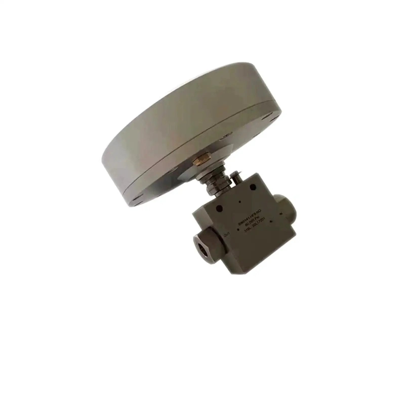 Ultra High Pressure Needle Valve For Precision Flow Control, 30,000 PSI Rating, 9/16 Inch Thread, stainless steel body.
