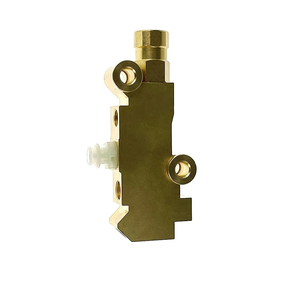 PV4 Brake Proportioning Valve For Disc And Disc Brake Systems, brass valve for classic trucks and muscle cars, side view