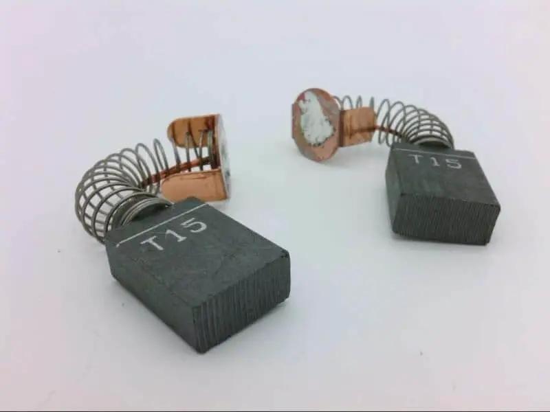 Carbon Motor Brush Kit for 180 Volt DC, 35P Commutator Fit, Set of 2 Replacement Brushes for Industrial Electric Equipment